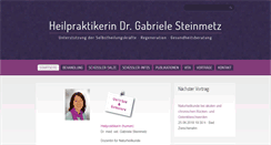 Desktop Screenshot of hp-steinmetz.de